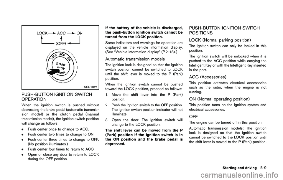 NISSAN 370Z 2014  Owners Manual 