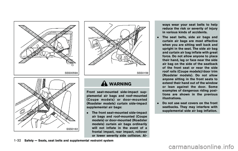 NISSAN 370Z 2014  Owners Manual SSS0059A 