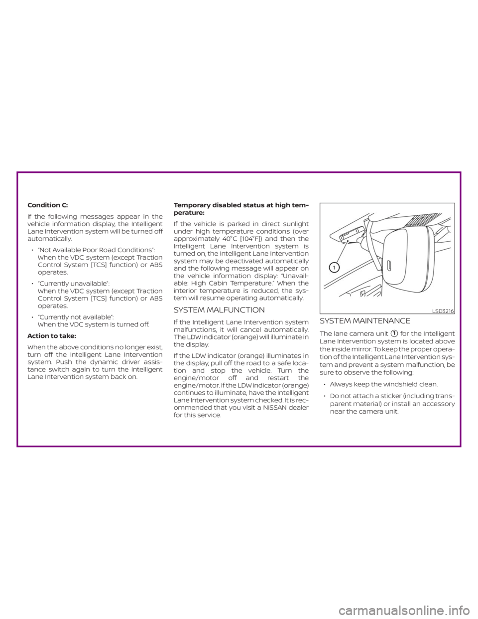 NISSAN ALTIMA SL 2018  Owners Manual LSD3216 