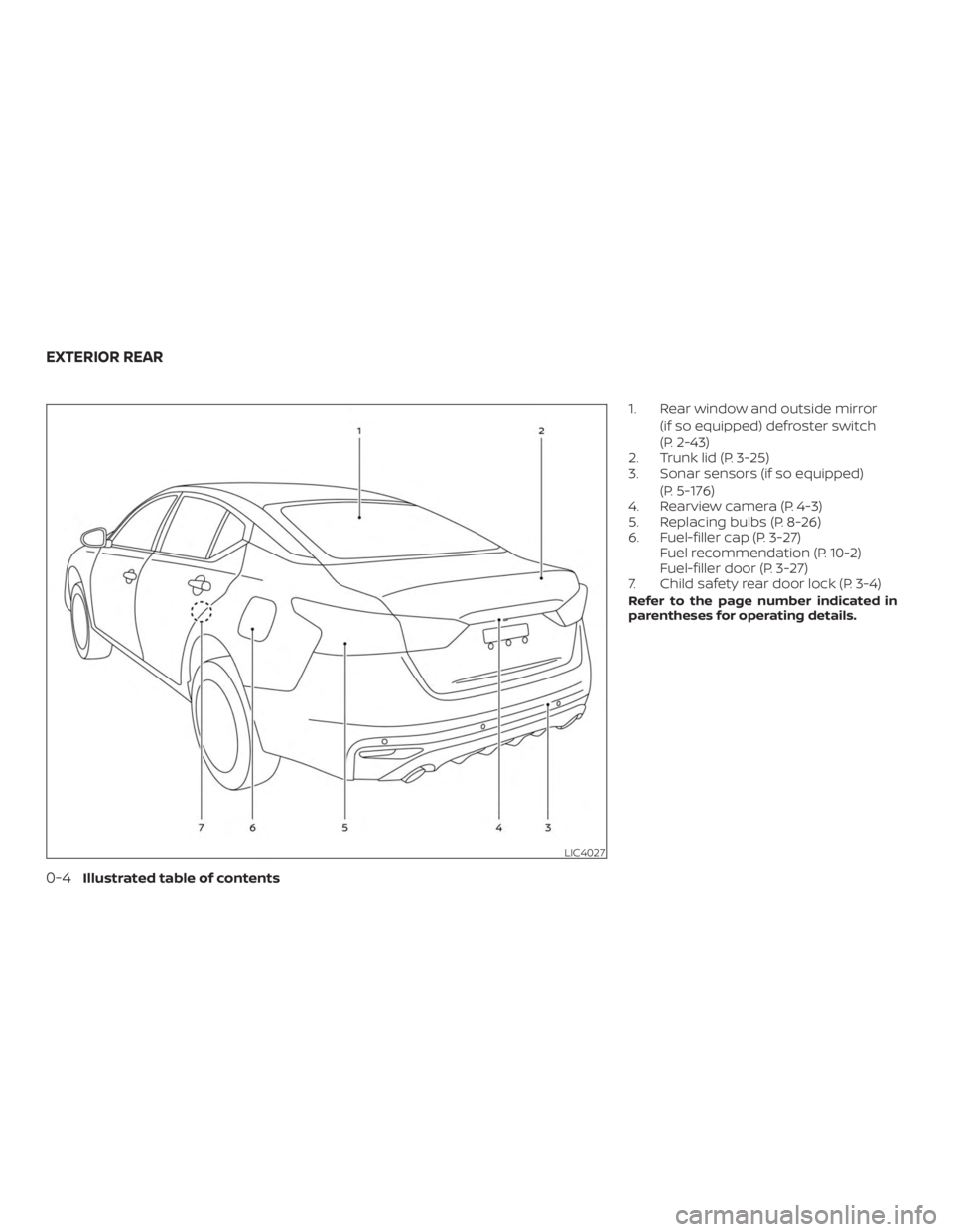 NISSAN ALTIMA SL 2018  Owners Manual 