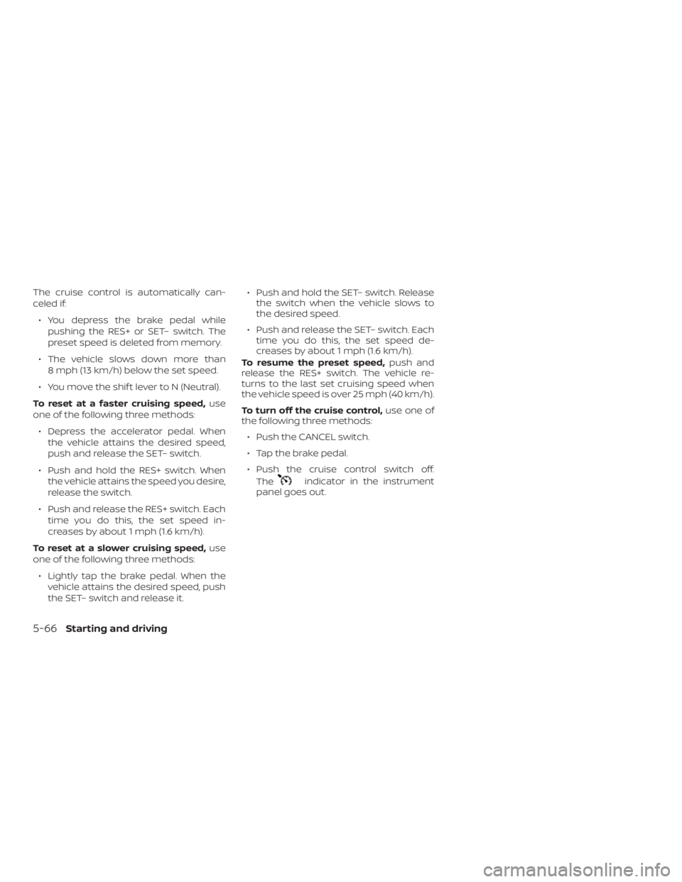 NISSAN ALTIMA SL 2018  Owners Manual 