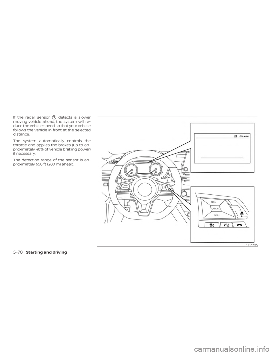 NISSAN ALTIMA SL 2018  Owners Manual 
