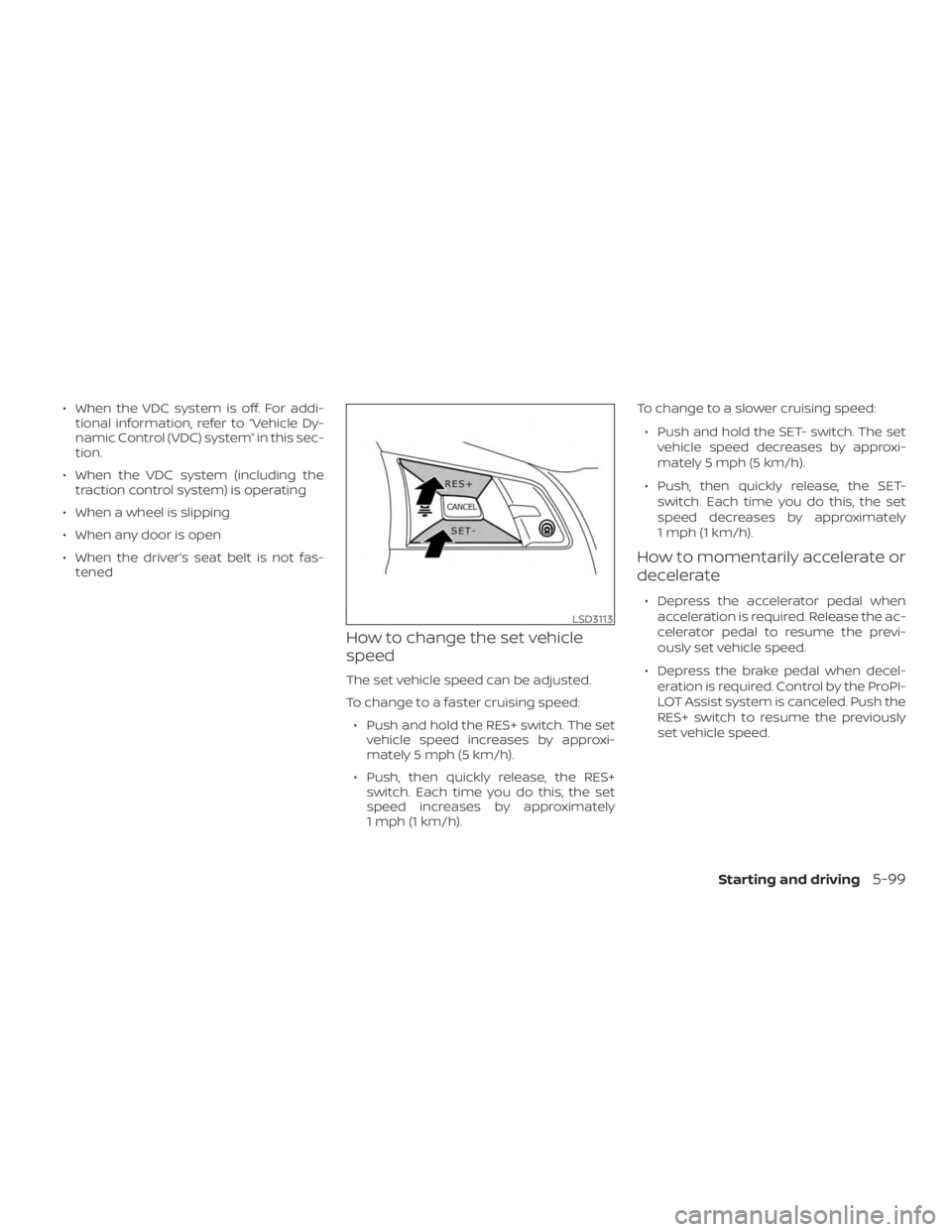 NISSAN ALTIMA SL 2018  Owners Manual 