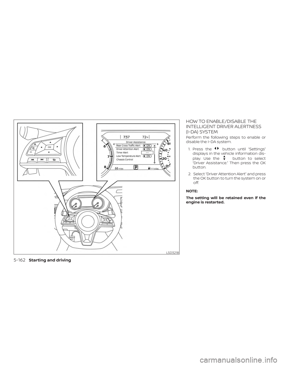NISSAN ALTIMA SL 2018  Owners Manual 