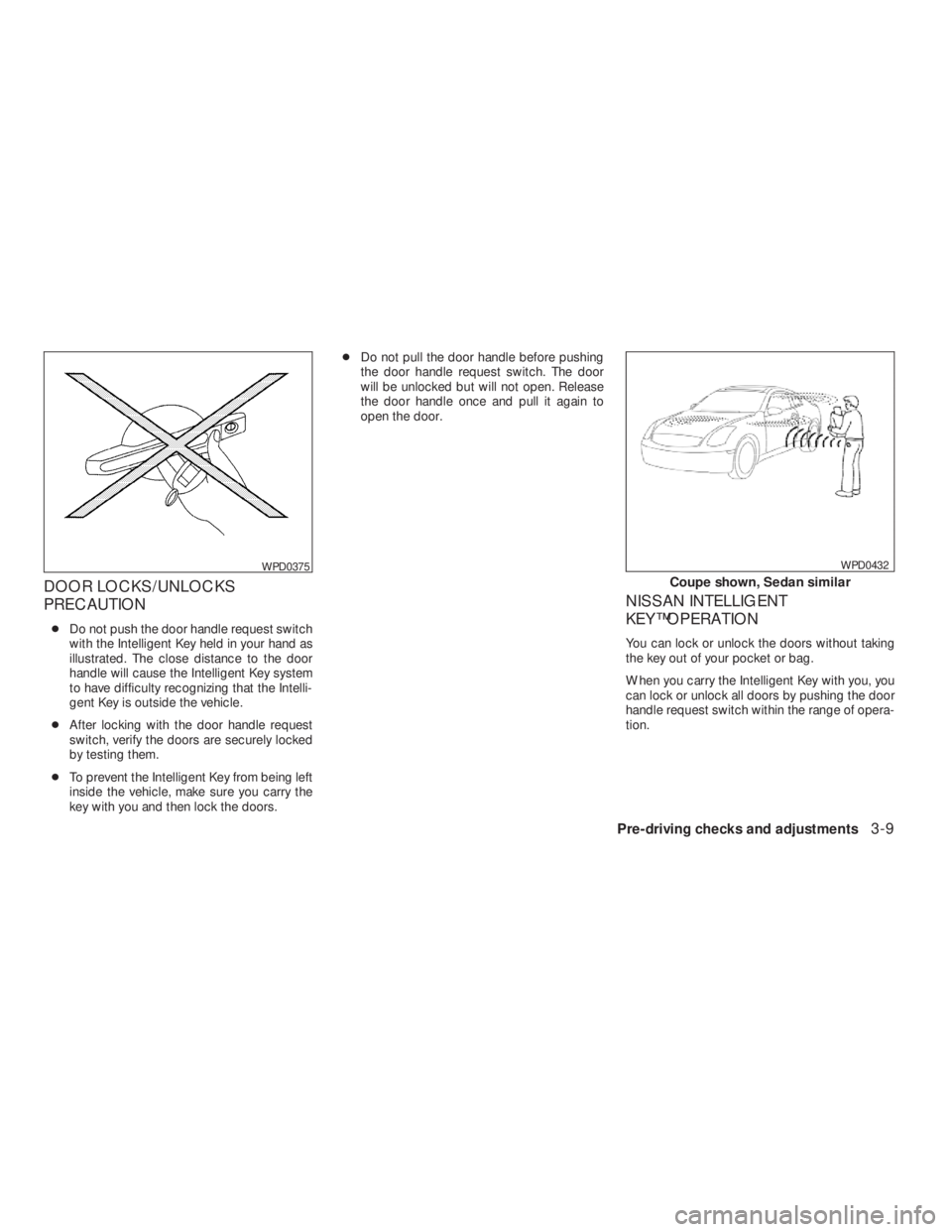 NISSAN ALTIMA COUPE 2008  Owners Manual 