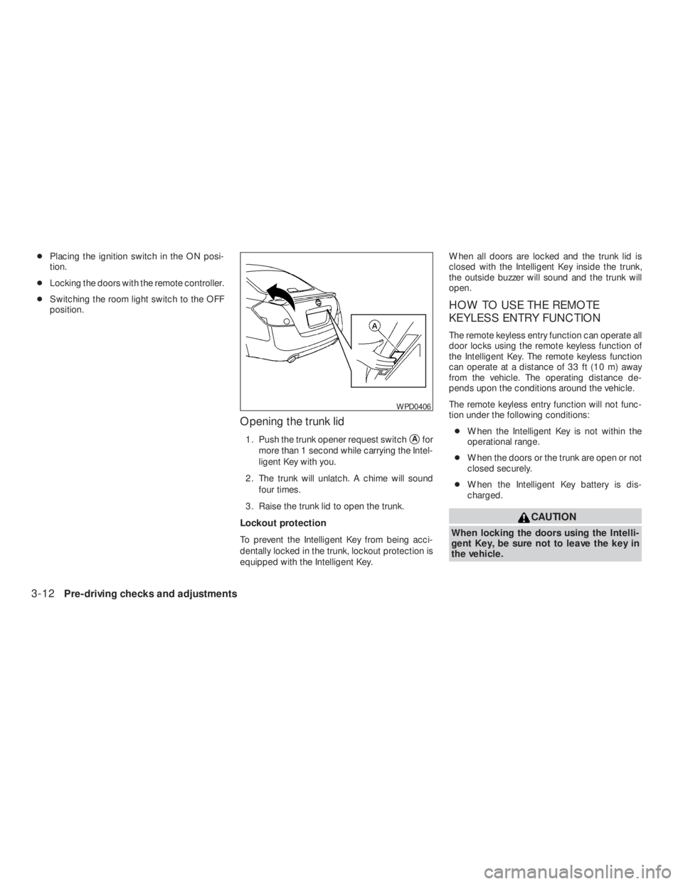NISSAN ALTIMA COUPE 2008  Owners Manual 
