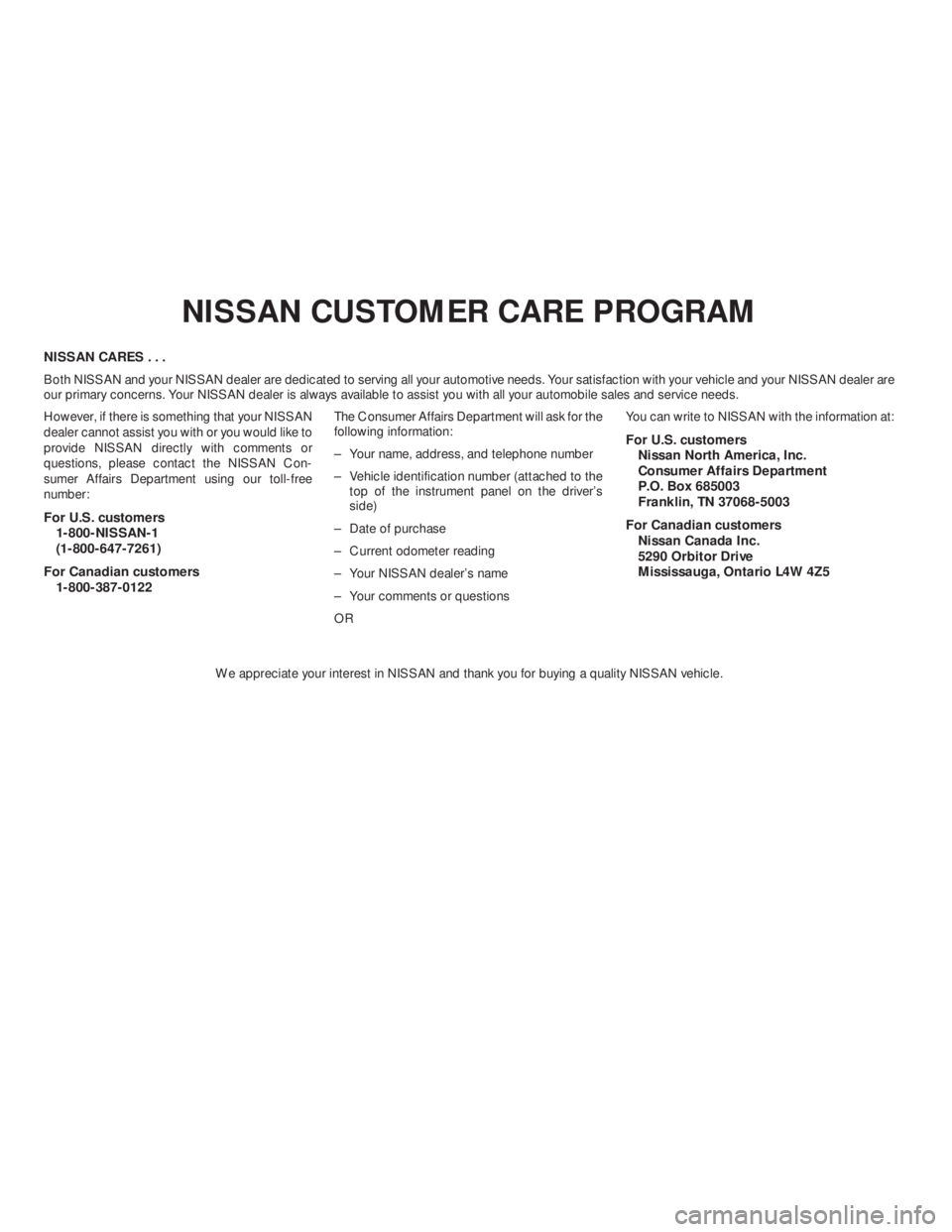 NISSAN ALTIMA COUPE 2008  Owners Manual 