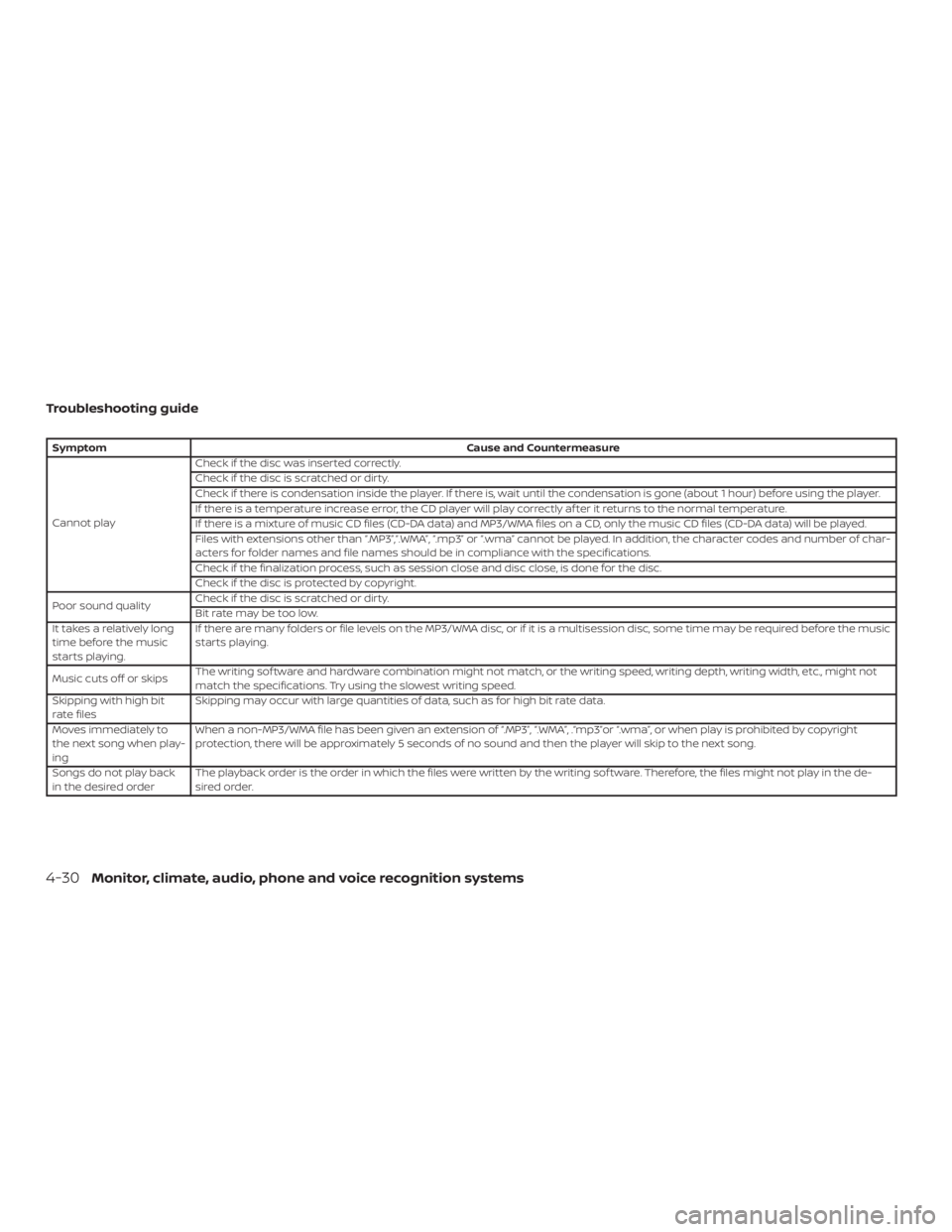NISSAN ALTIMA SV 2018  Owners Manual 