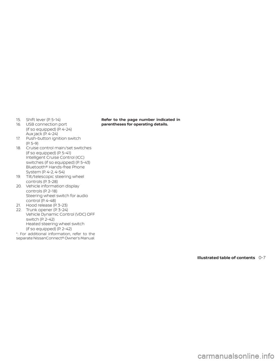 NISSAN ALTIMA SV 2018  Owners Manual 