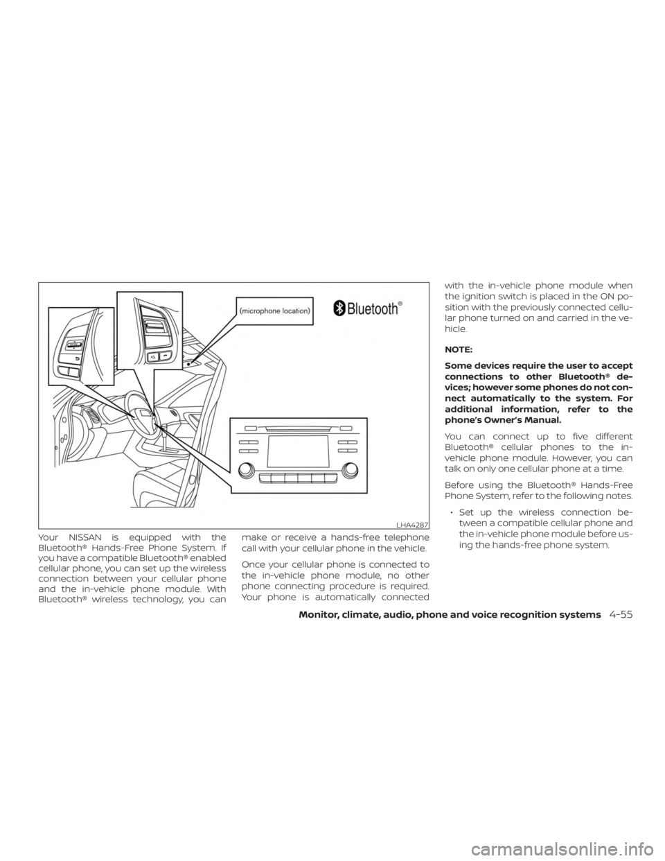NISSAN ALTIMA SV 2018  Owners Manual 