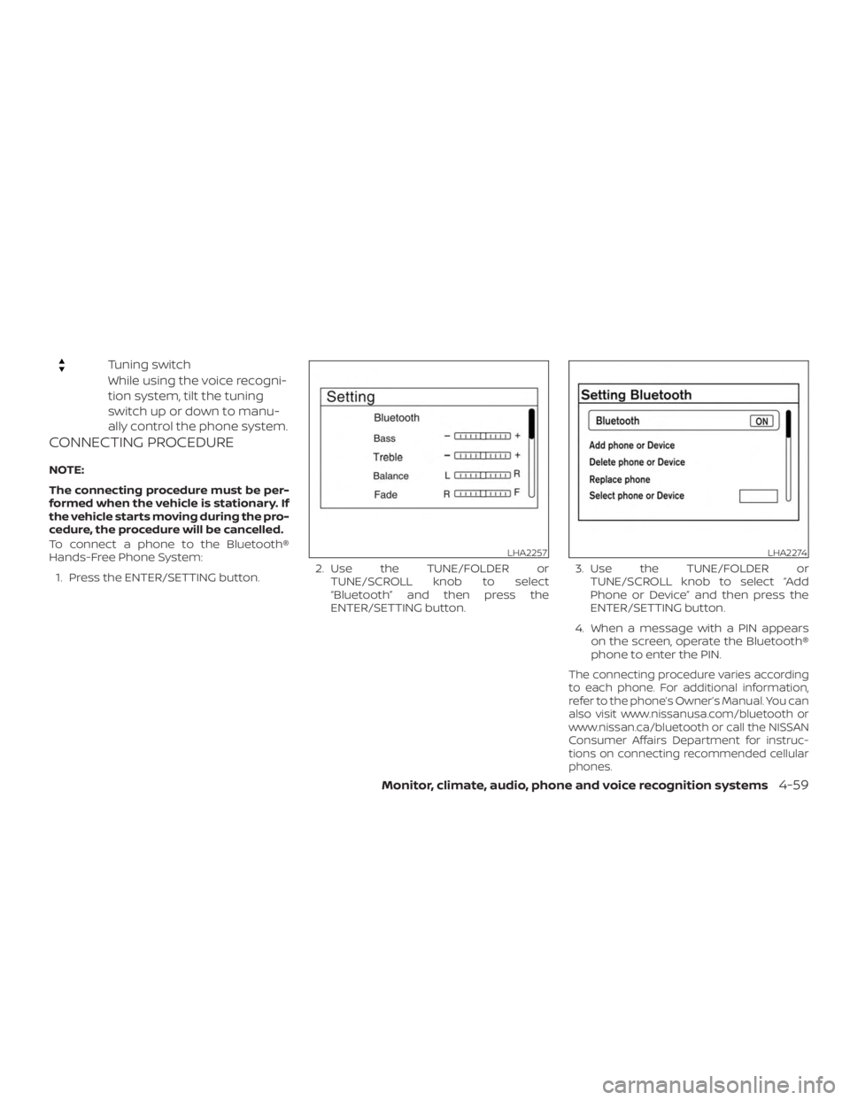 NISSAN ALTIMA SV 2018  Owners Manual 