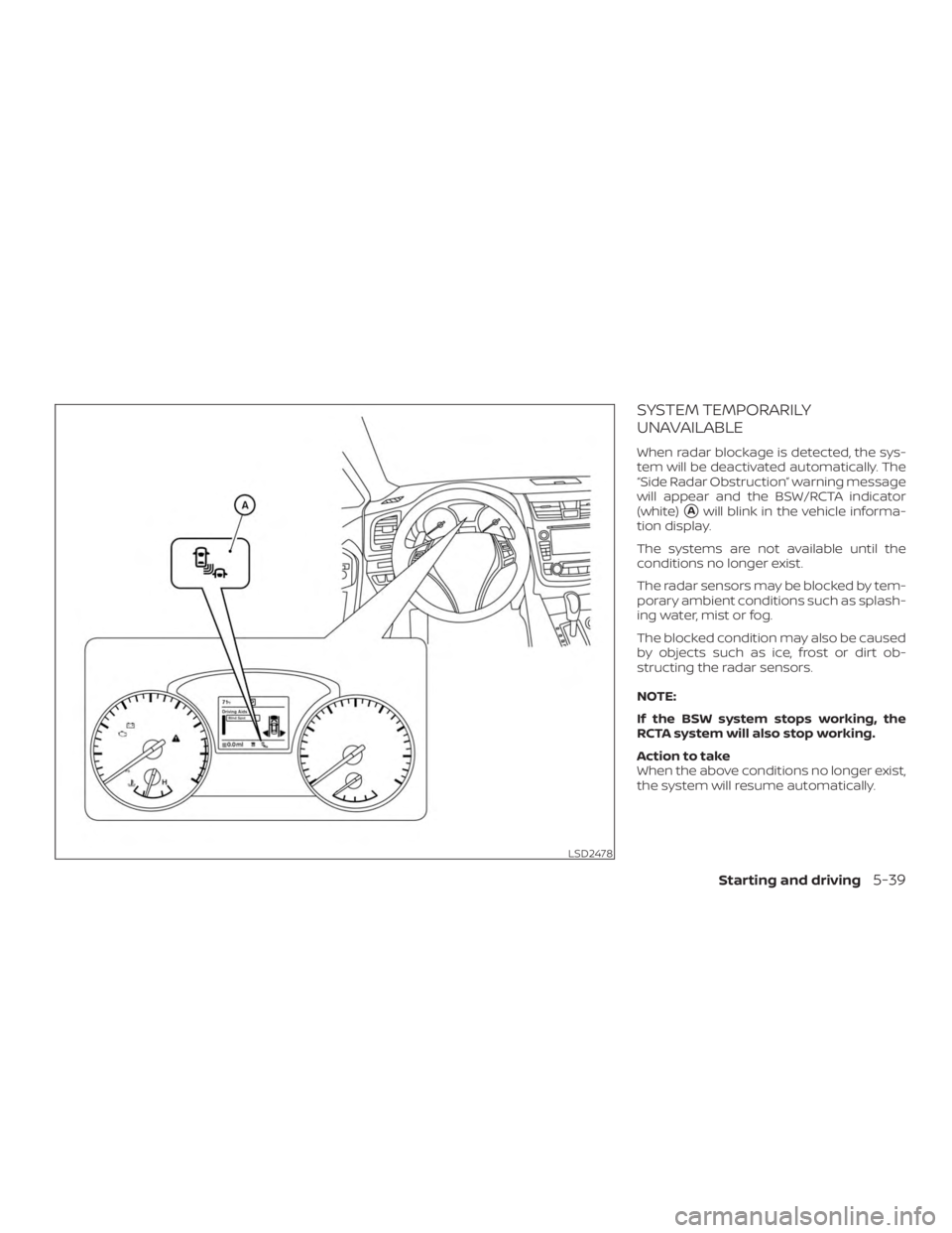NISSAN ALTIMA SV 2018  Owners Manual 