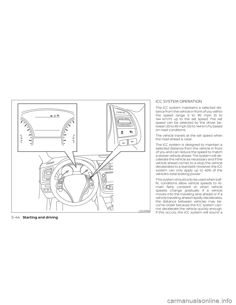 NISSAN ALTIMA SV 2018  Owners Manual 