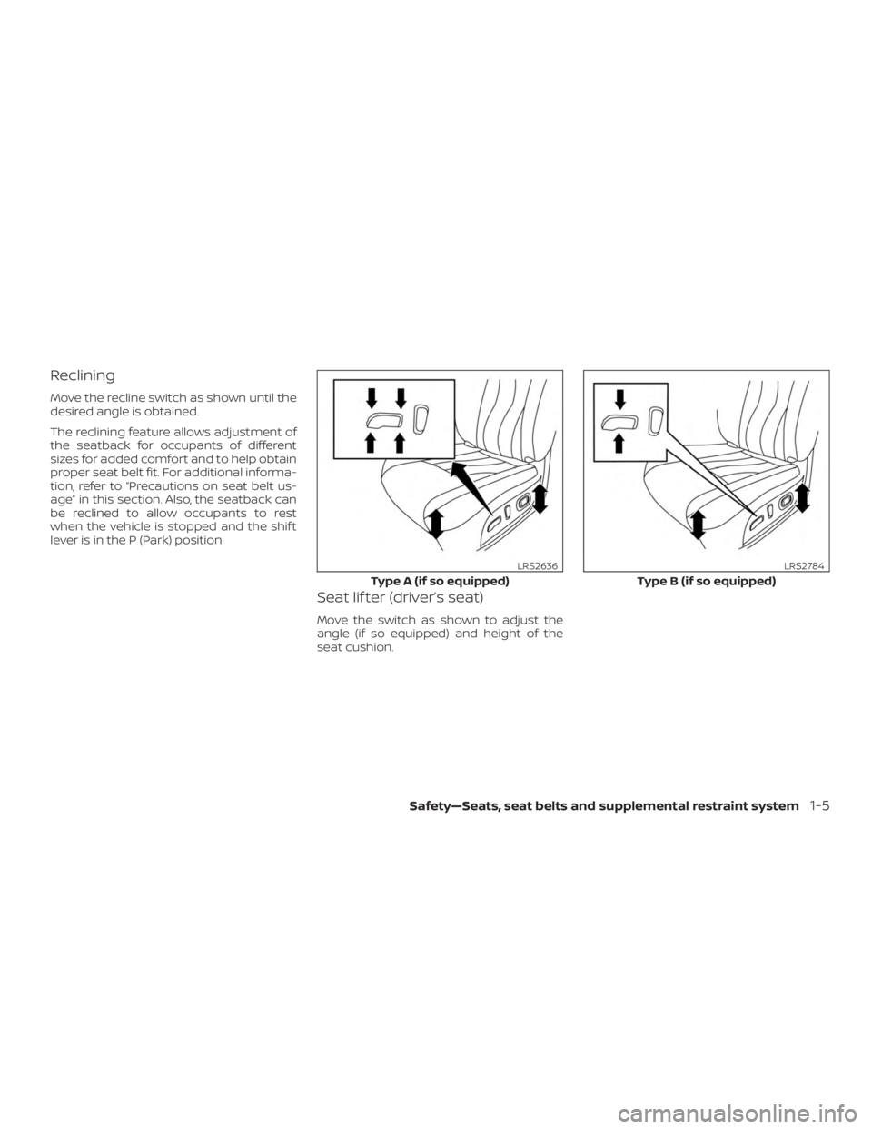 NISSAN ALTIMA SV 2018  Owners Manual 