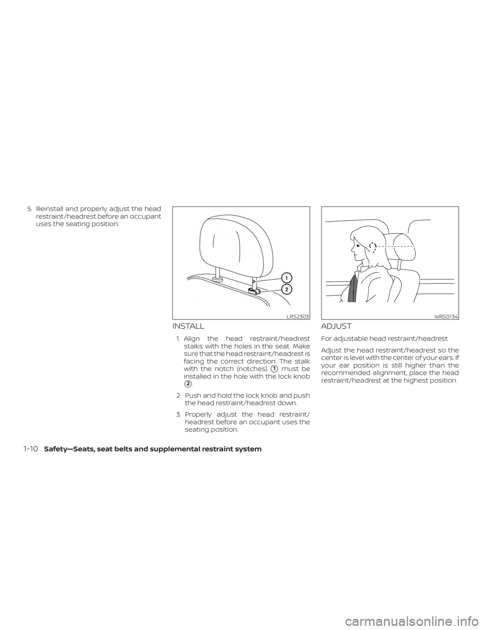NISSAN ALTIMA SV 2018  Owners Manual 
