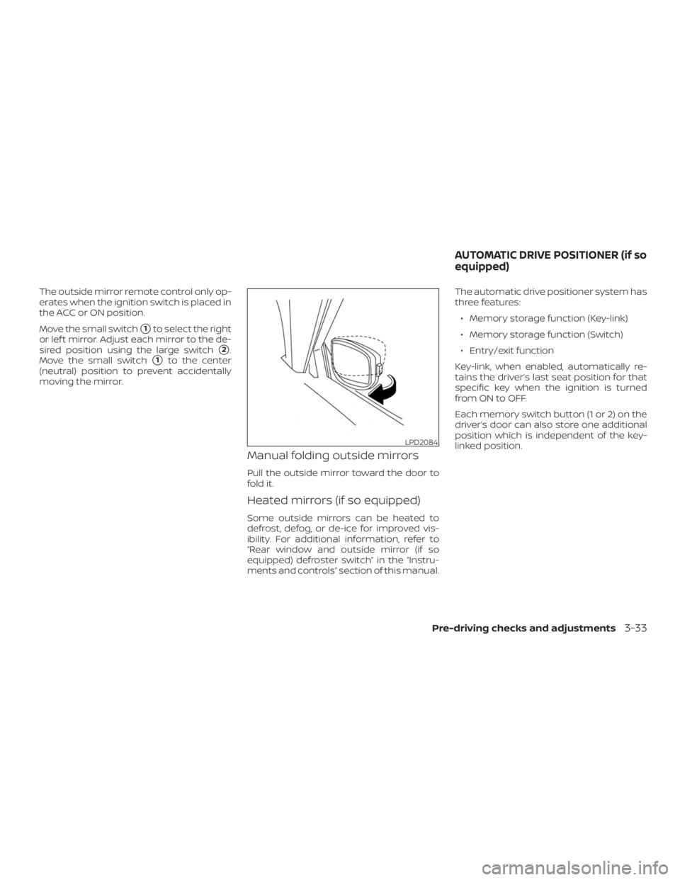 NISSAN ALTIMA SL 2019  Owners Manual 