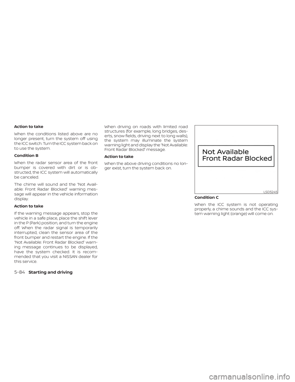 NISSAN ALTIMA SL 2019  Owners Manual 