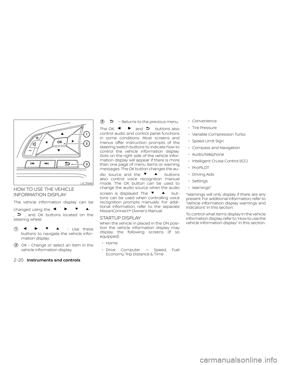 NISSAN ALTIMA 2022  Owners Manual 