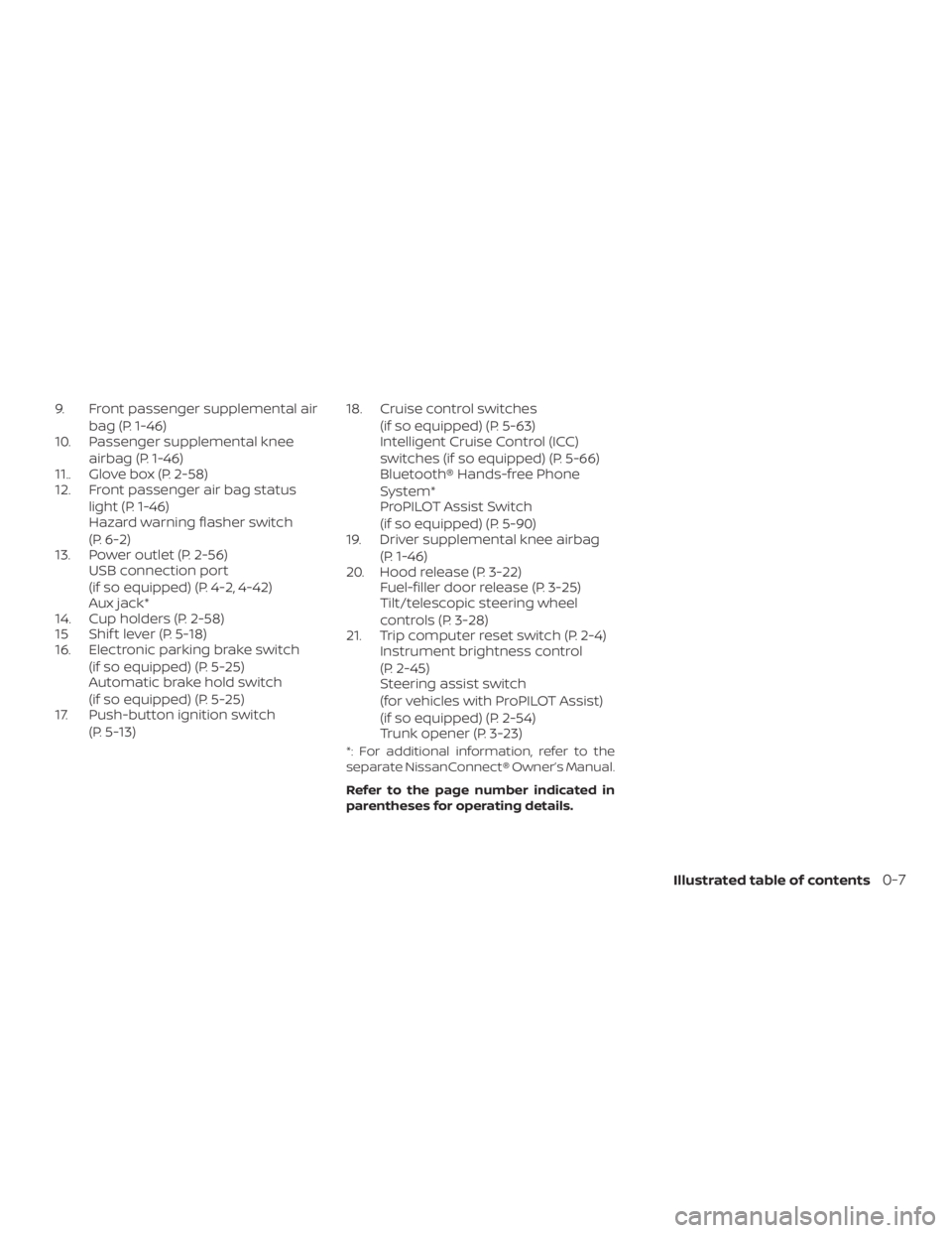 NISSAN ALTIMA 2022  Owners Manual 