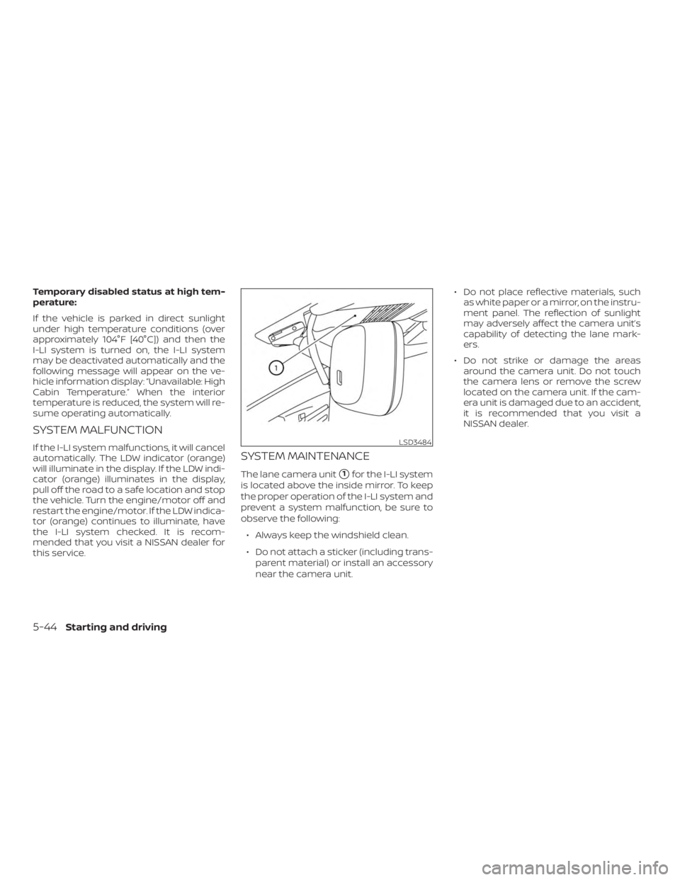 NISSAN ALTIMA 2022  Owners Manual 