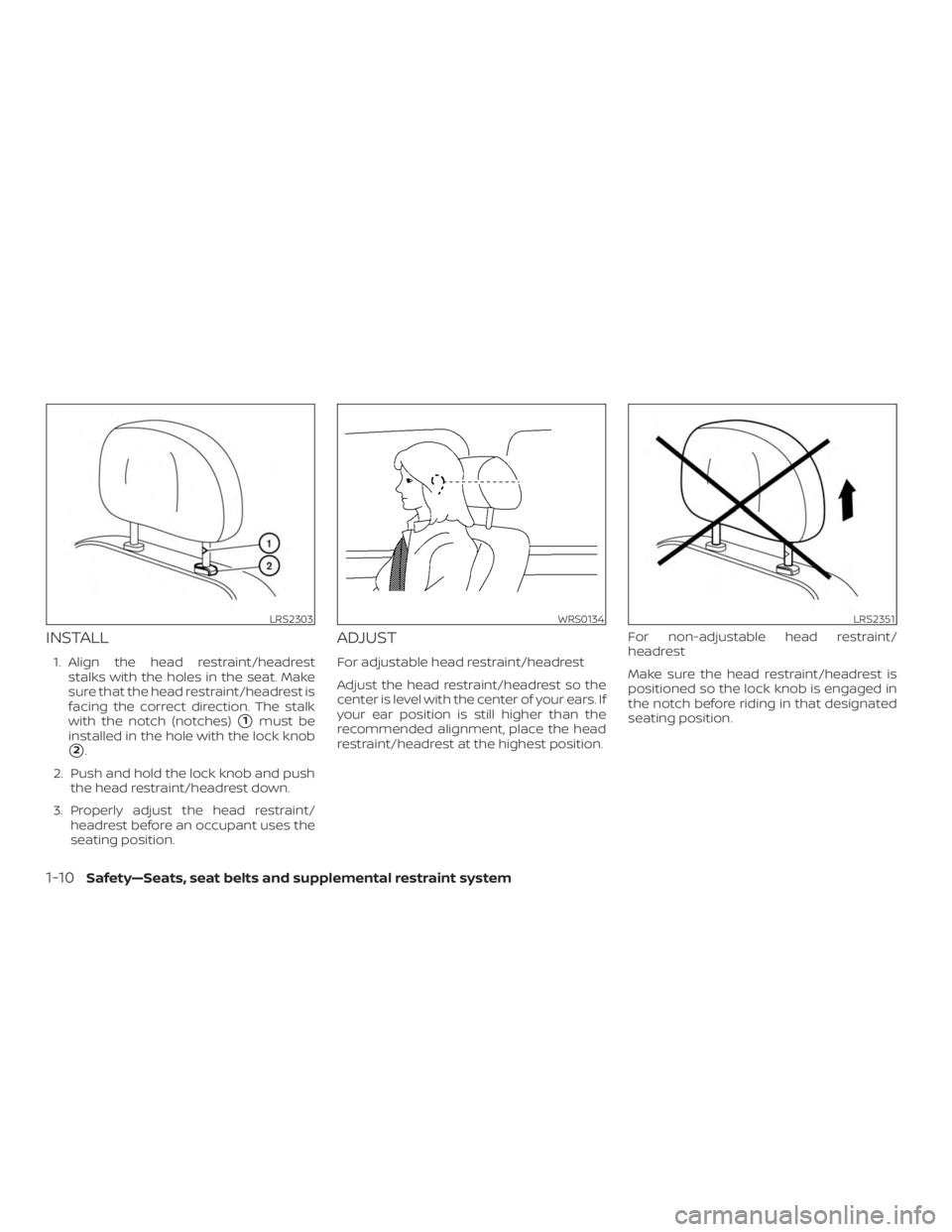 NISSAN ALTIMA 2022  Owners Manual 