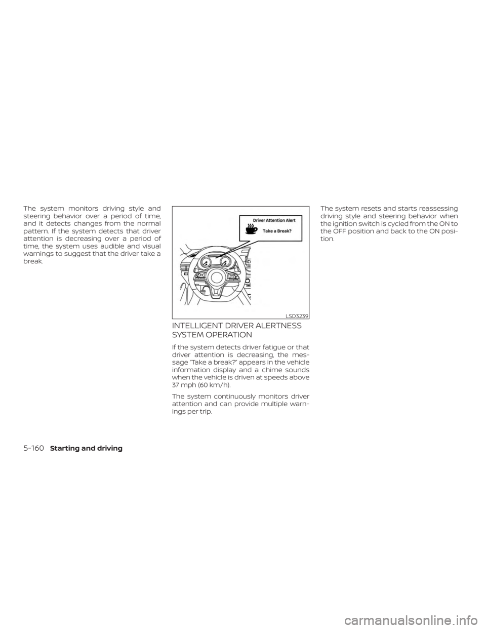 NISSAN ALTIMA 2022  Owners Manual 