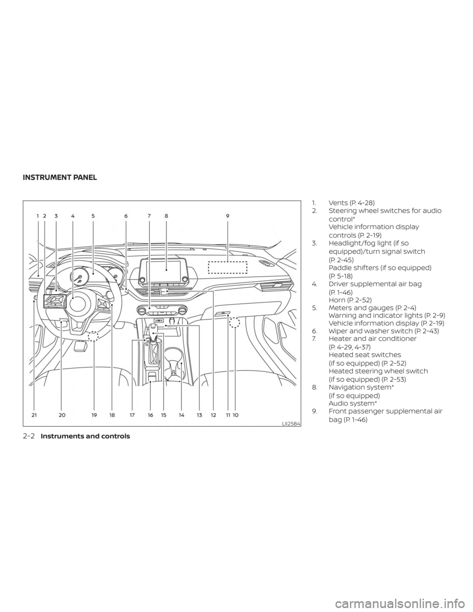 NISSAN ALTIMA 2022  Owners Manual 
