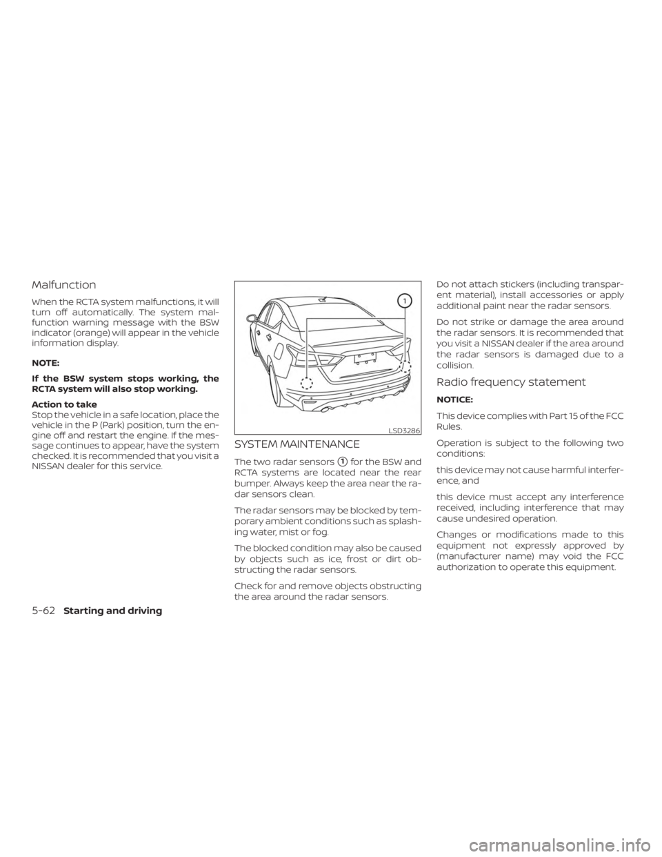 NISSAN ALTIMA 2021  Owners Manual 