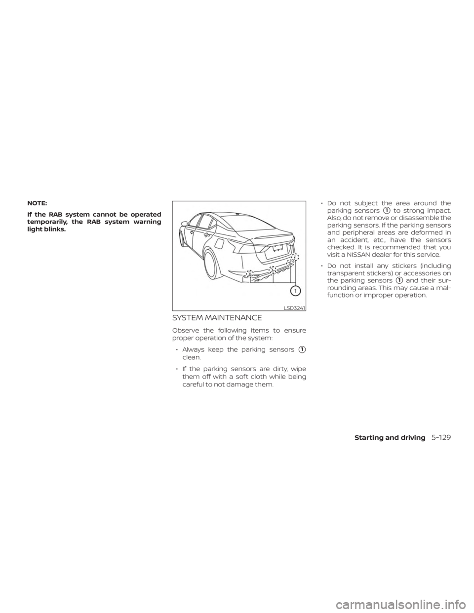NISSAN ALTIMA 2021  Owners Manual 