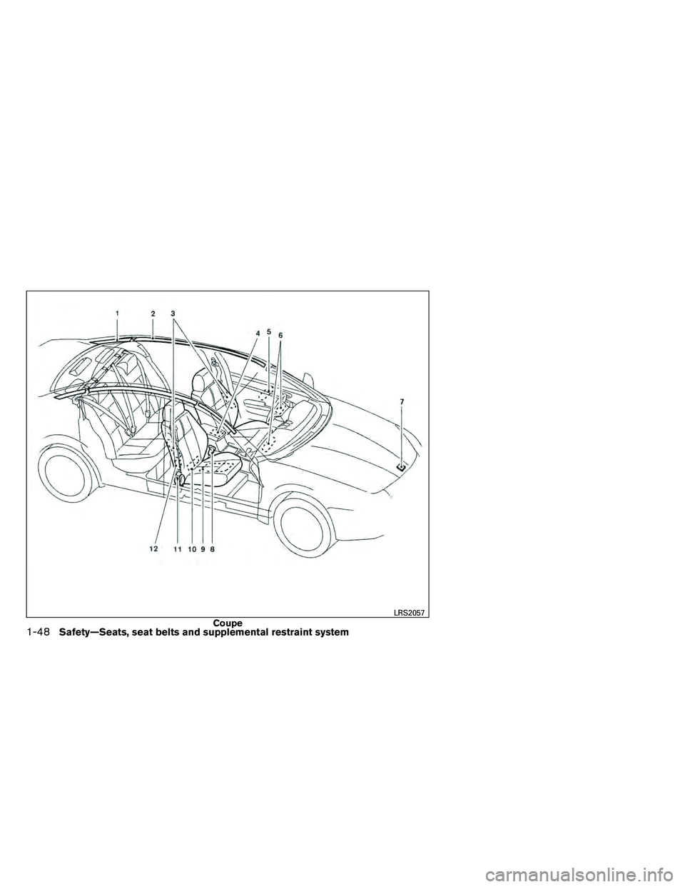 NISSAN ALTIMA 2012  Owners Manual Coupe 