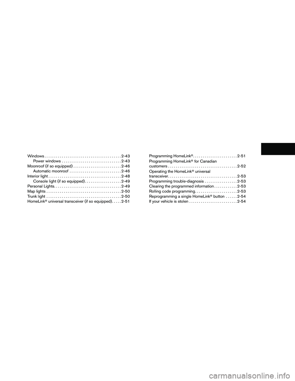 NISSAN ALTIMA 2012  Owners Manual 