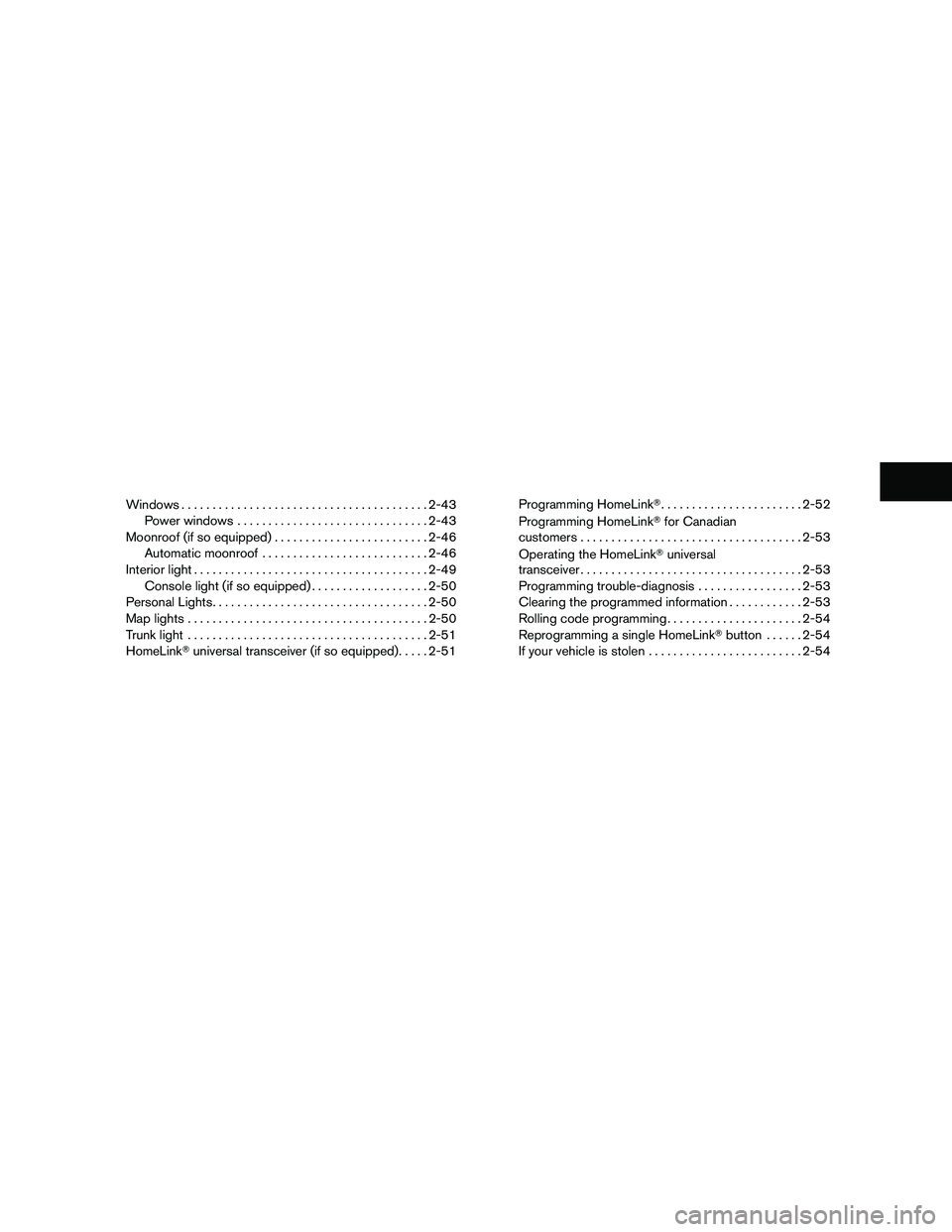 NISSAN ALTIMA 2011  Owners Manual 