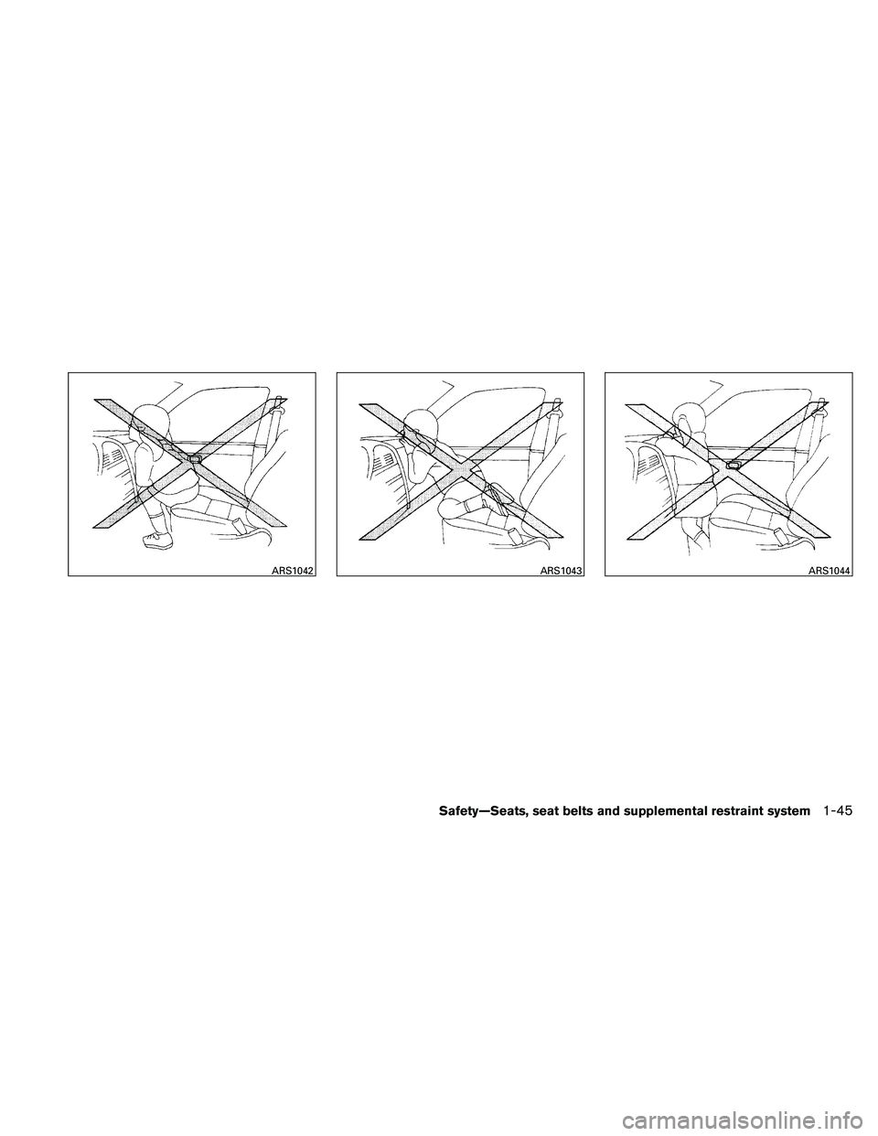 NISSAN ALTIMA 2010  Owners Manual ARS1042 