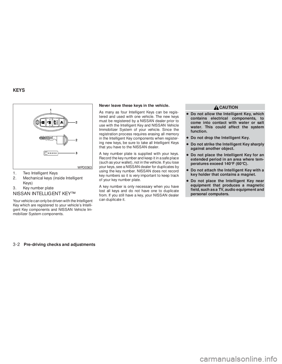NISSAN ALTIMA 2009  Owners Manual 