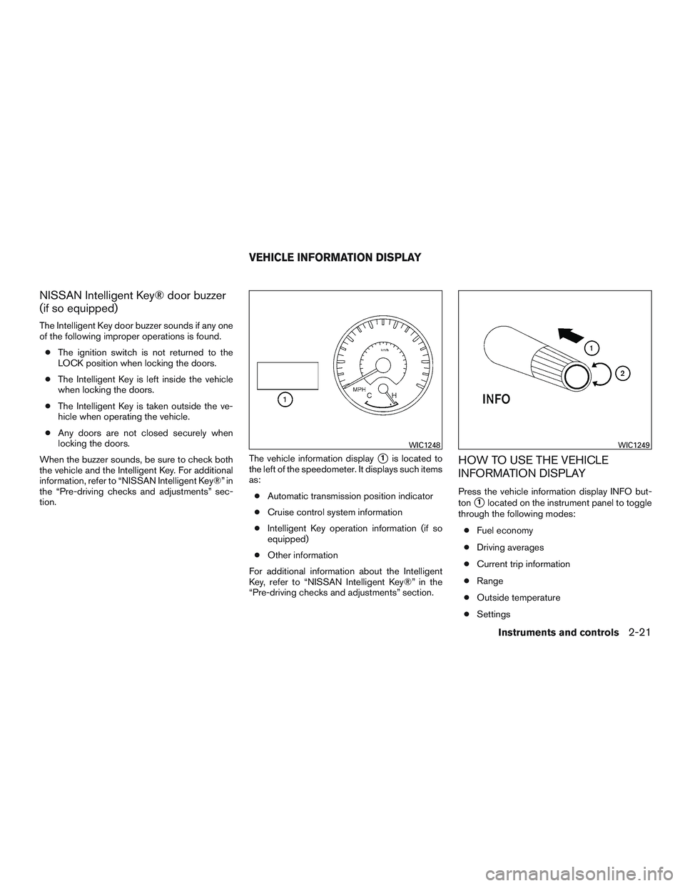NISSAN ARMADA PLATINUM 2015  Owners Manual 