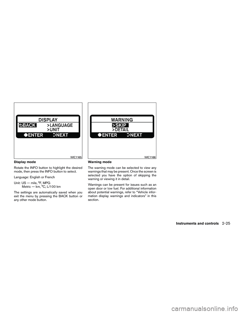 NISSAN ARMADA PLATINUM 2015  Owners Manual 