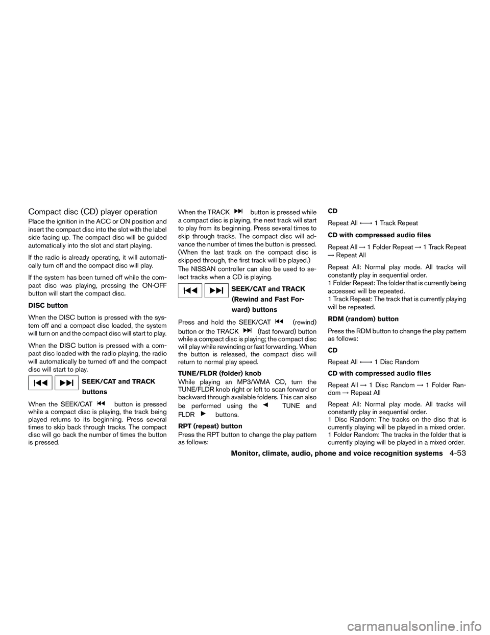 NISSAN ARMADA PLATINUM 2015  Owners Manual 