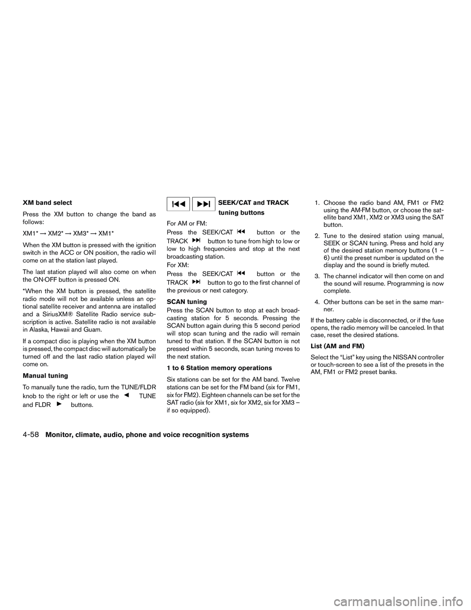NISSAN ARMADA PLATINUM 2015  Owners Manual 