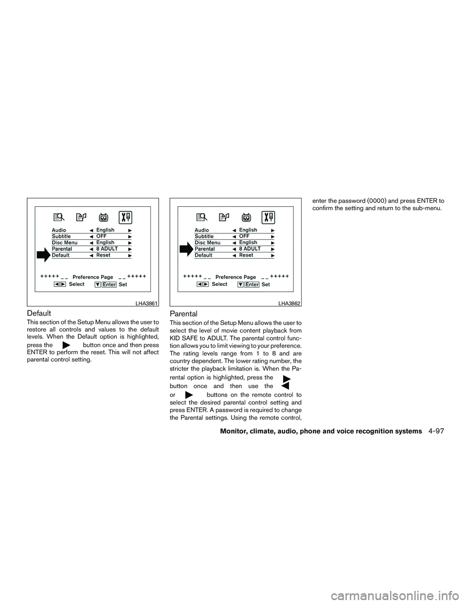 NISSAN ARMADA PLATINUM 2015  Owners Manual 