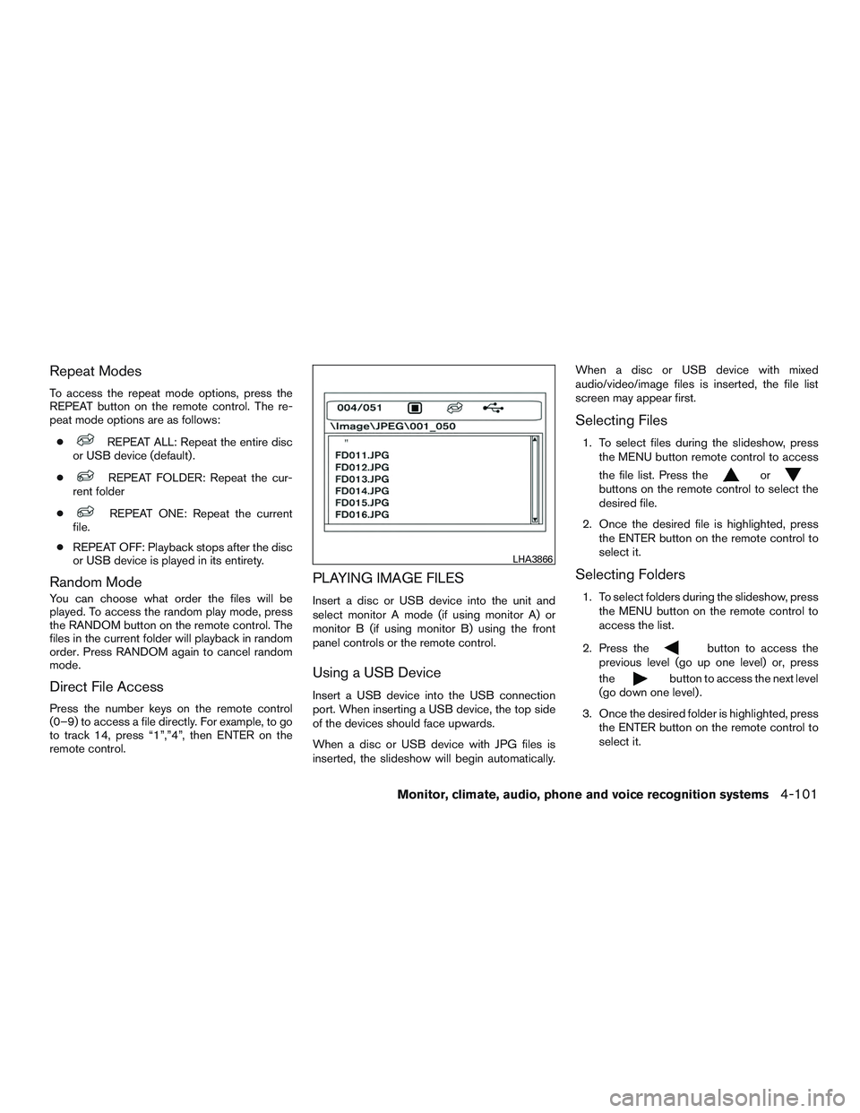 NISSAN ARMADA PLATINUM 2015  Owners Manual 
