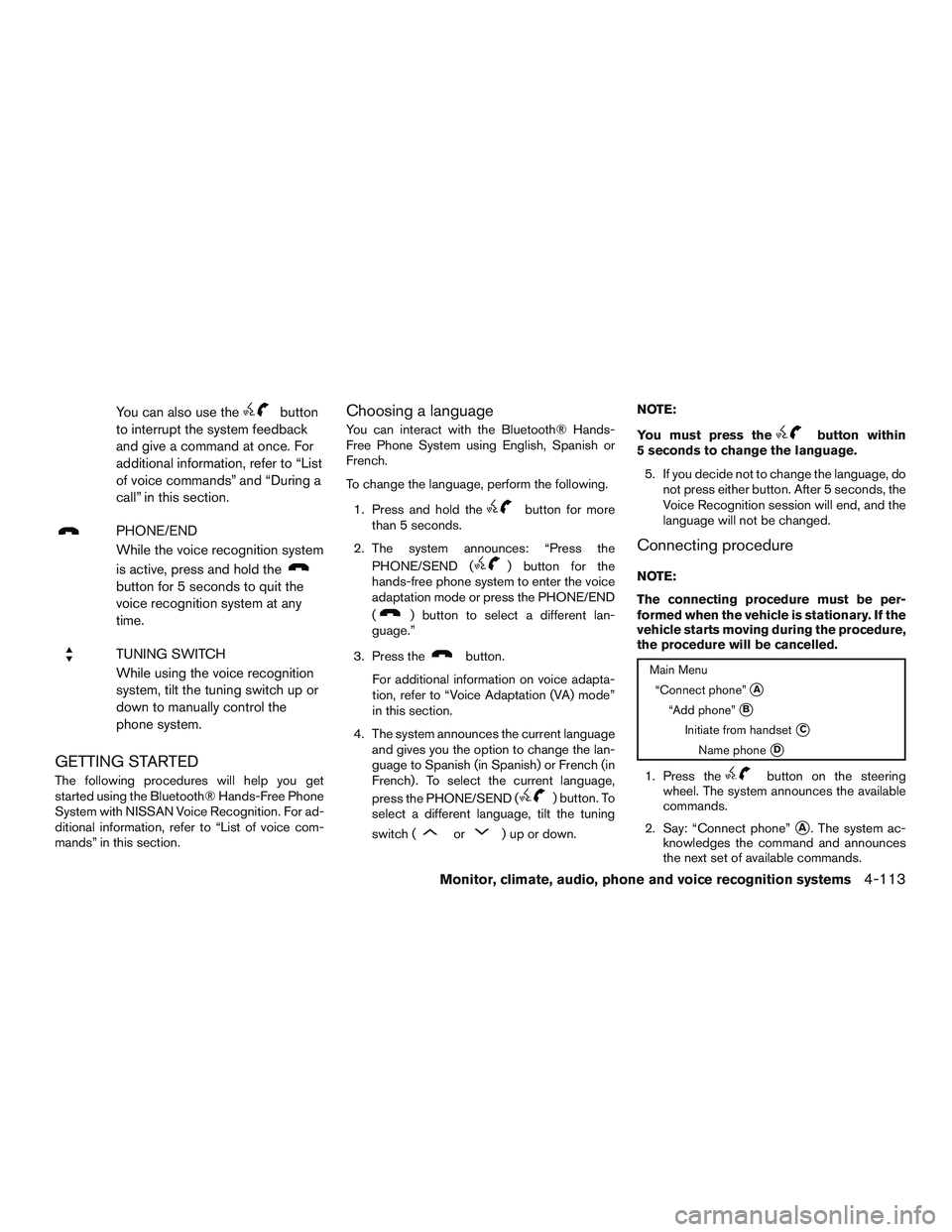 NISSAN ARMADA PLATINUM 2015  Owners Manual 