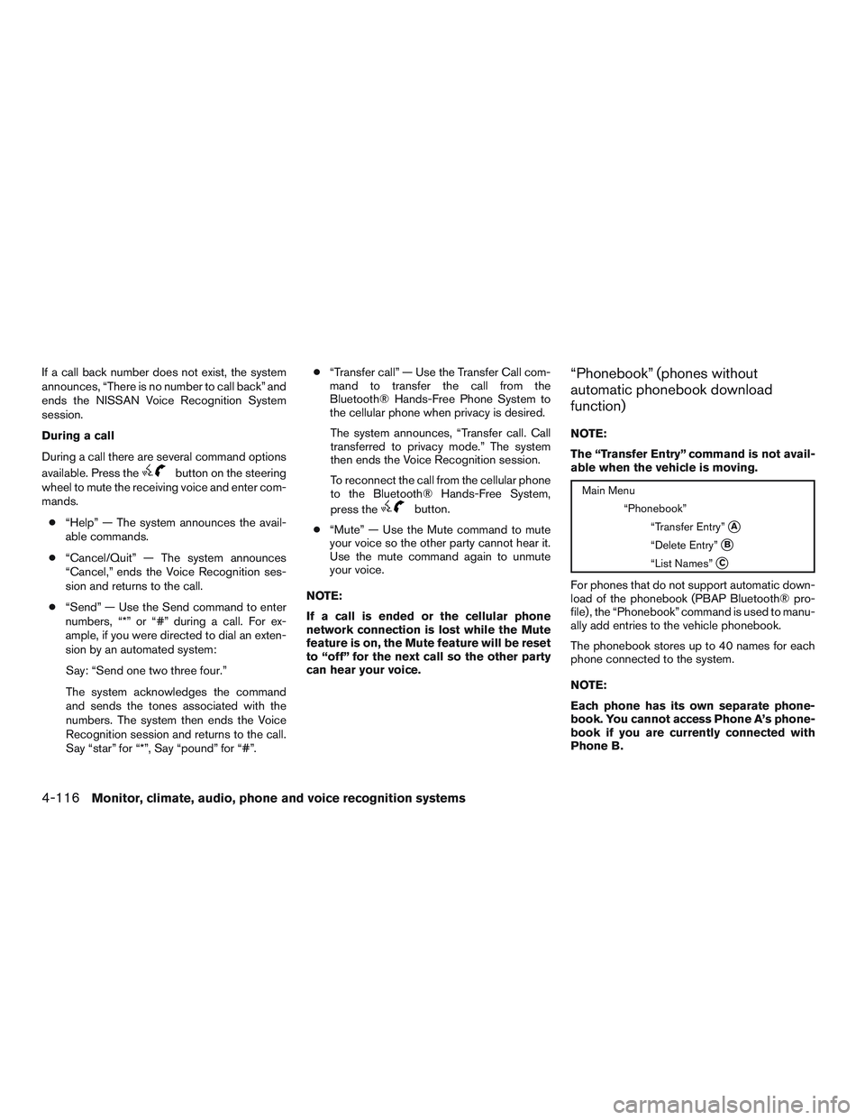 NISSAN ARMADA PLATINUM 2015  Owners Manual 