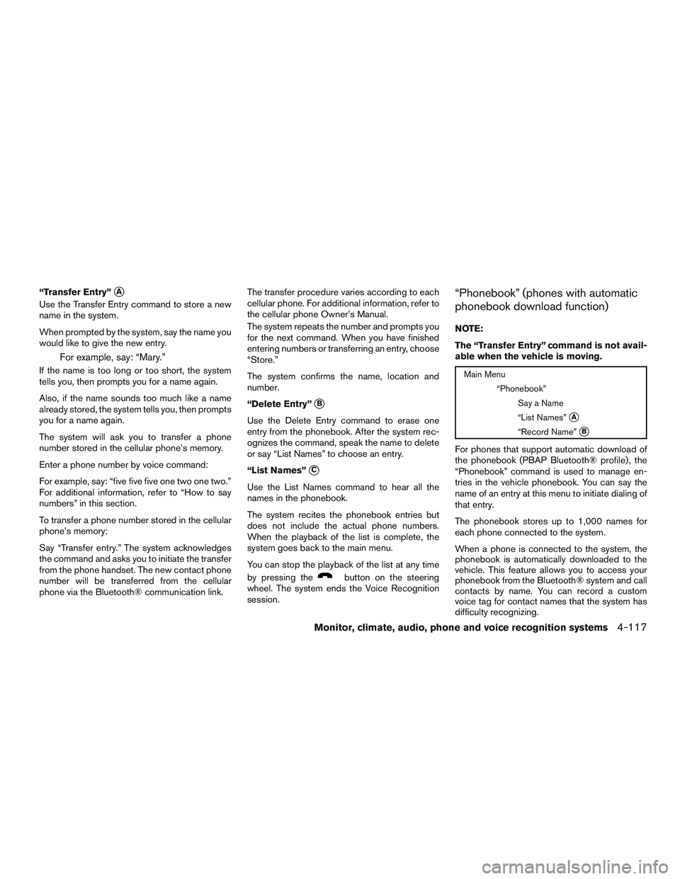 NISSAN ARMADA PLATINUM 2015  Owners Manual 
