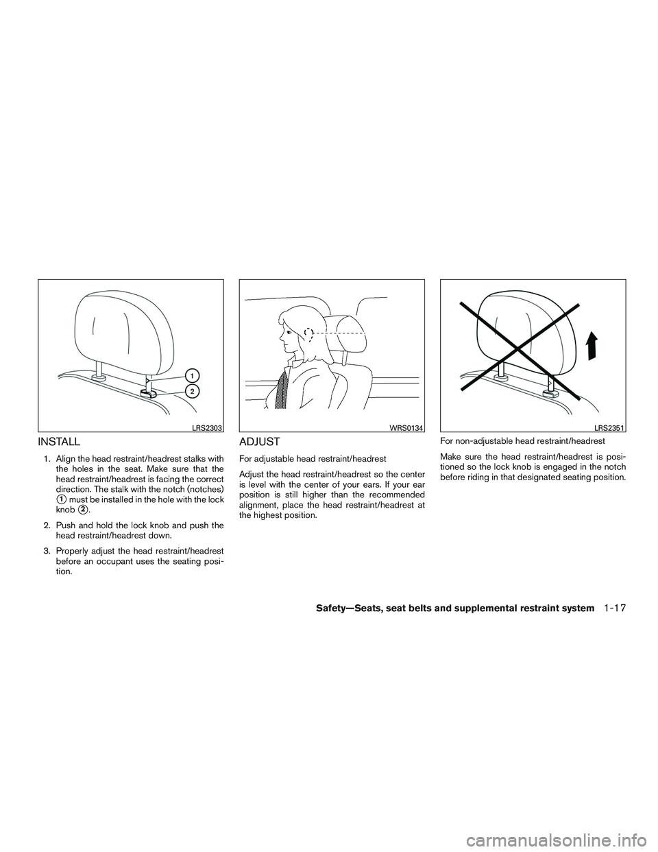 NISSAN ARMADA PLATINUM 2015  Owners Manual 
