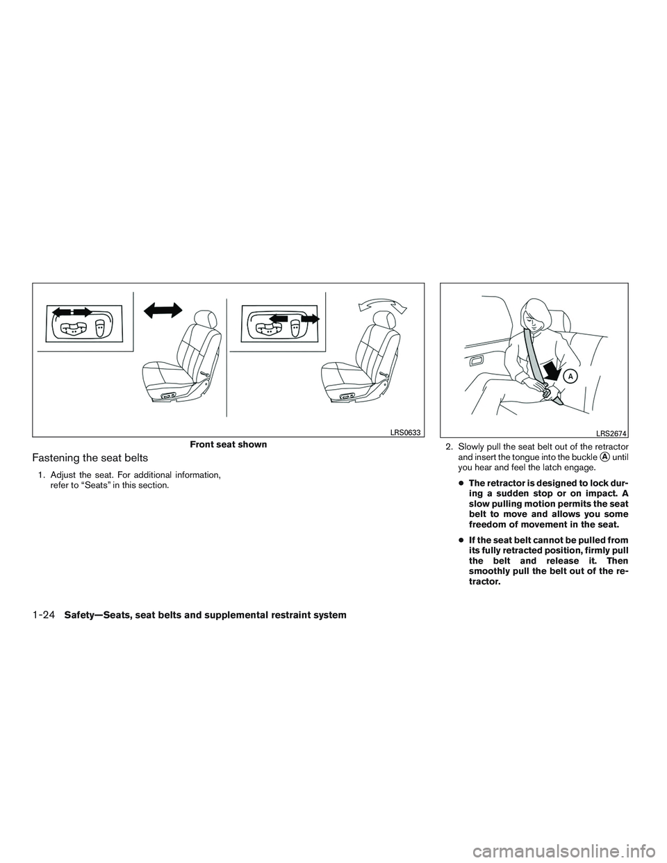 NISSAN ARMADA PLATINUM 2015  Owners Manual 