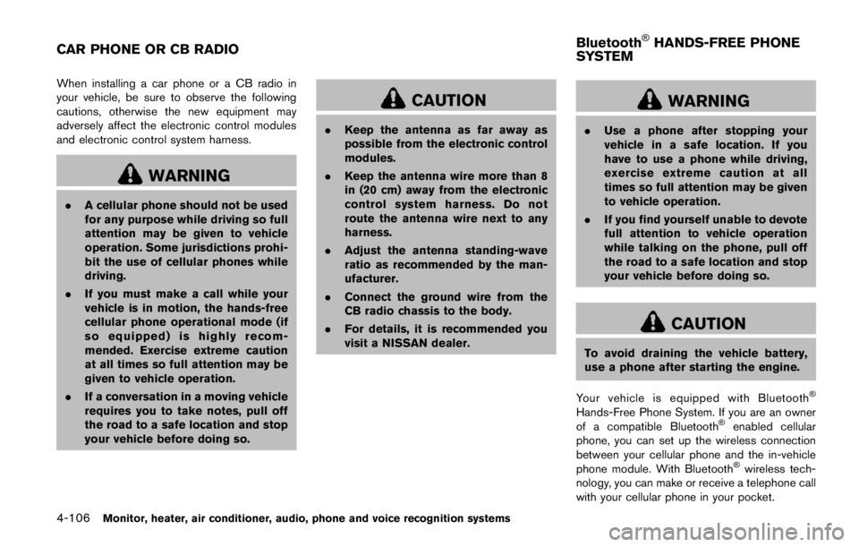 NISSAN ARMADA PLATINUM 2017  Owners Manual cause failure or malfunction.
. Do not alter, remove or paint the front
bumper. It is recommended you contact a
NISSAN dealer before customizing or re-
storing the front bumper.
FCC Notice:
For USA:
T