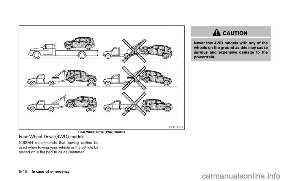 NISSAN ARMADA PLATINUM 2017 Owners Manual visit a NISSAN dealer for these
services.
. Replacing tires with those not ori-
ginally specified by NISSAN could
affect the proper operation of the
TPMS.
The tire pressure will be displayed for refer NISSAN ARMADA PLATINUM 2017 Owners Manual visit a NISSAN dealer for these
services.
. Replacing tires with those not ori-
ginally specified by NISSAN could
affect the proper operation of the
TPMS.
The tire pressure will be displayed for refer