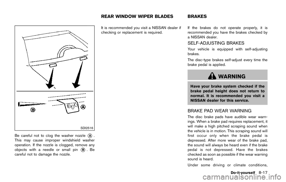 NISSAN ARMADA PLATINUM 2017  Owners Manual 