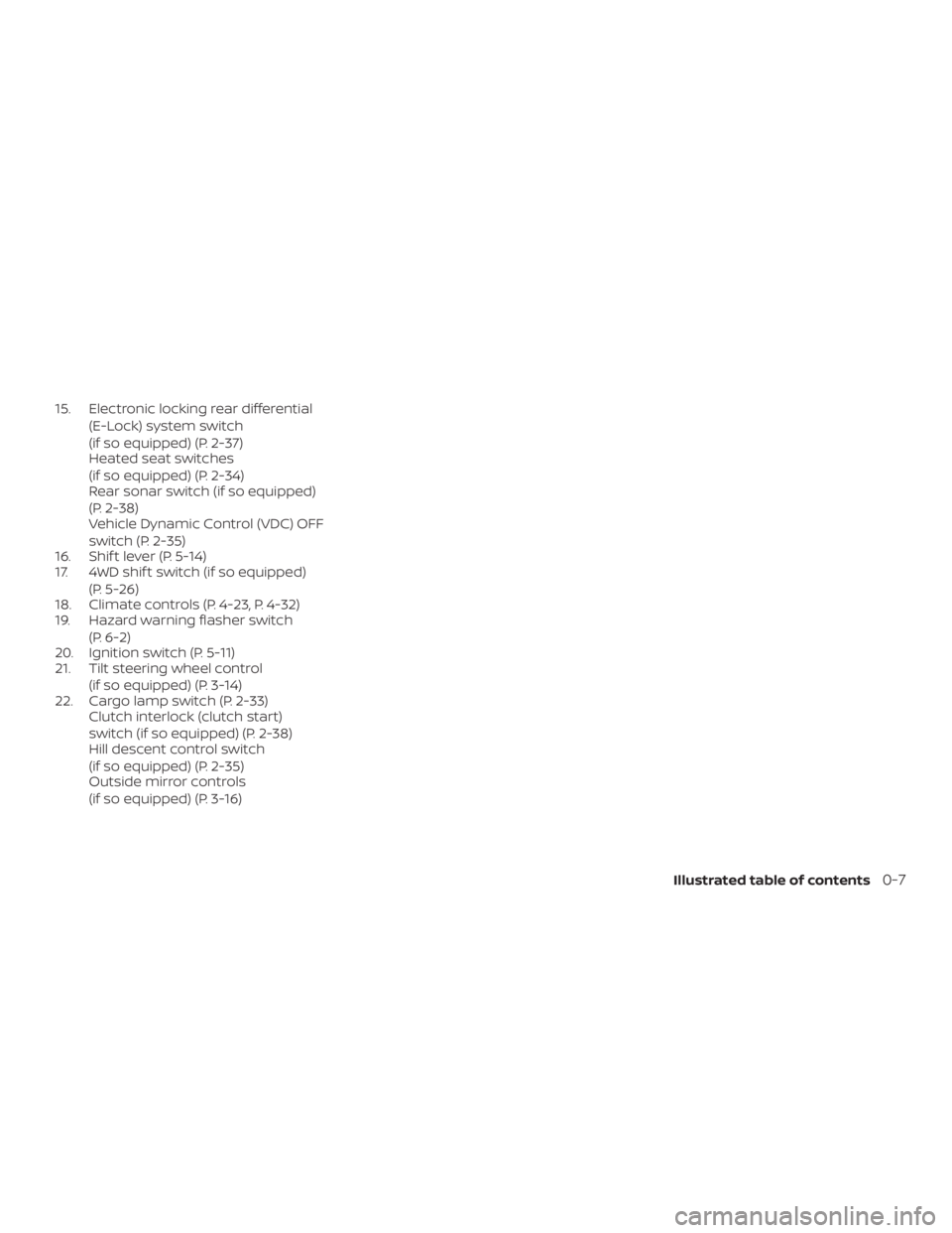 NISSAN FRONTIER PRO-4X 2019  Owners Manual 