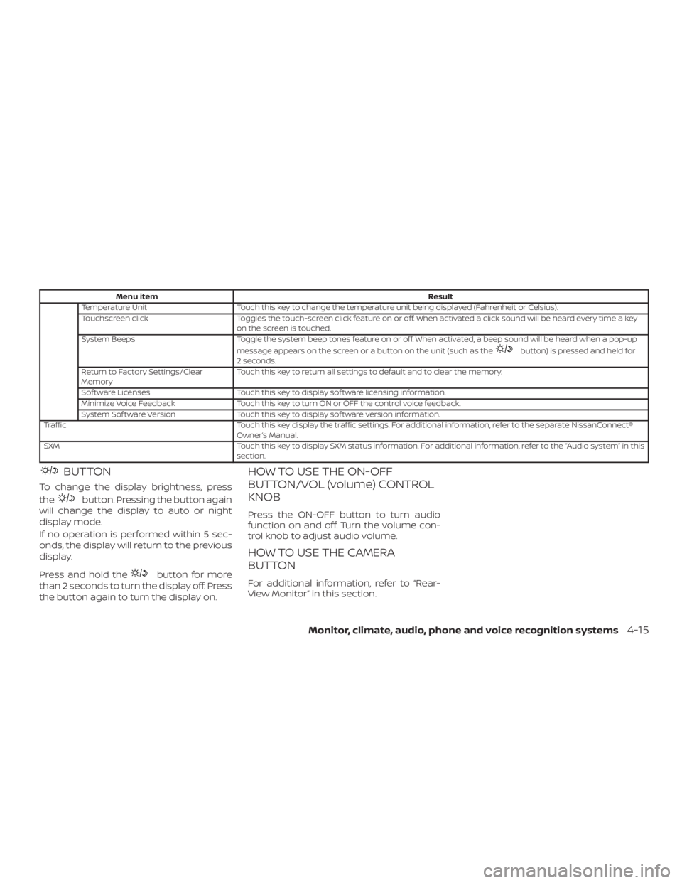 NISSAN FRONTIER PRO-4X 2019  Owners Manual 